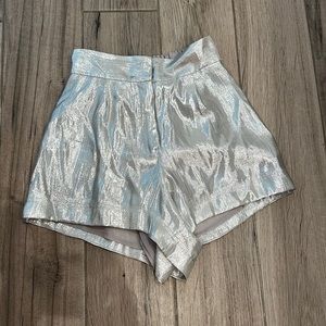 Pfeifer Silver metallic shorts